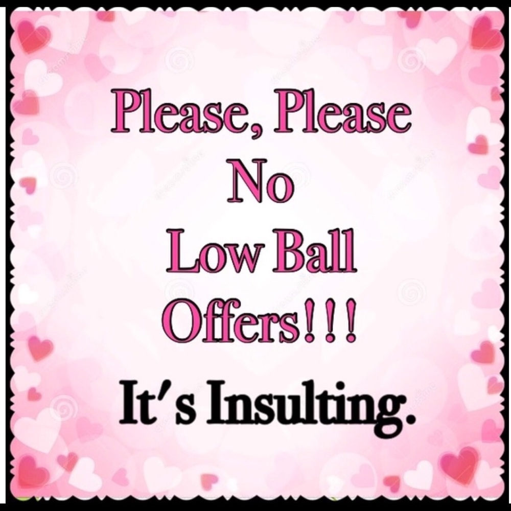 ❌NO LOW BALL OFFERS PLEASE!!!❌